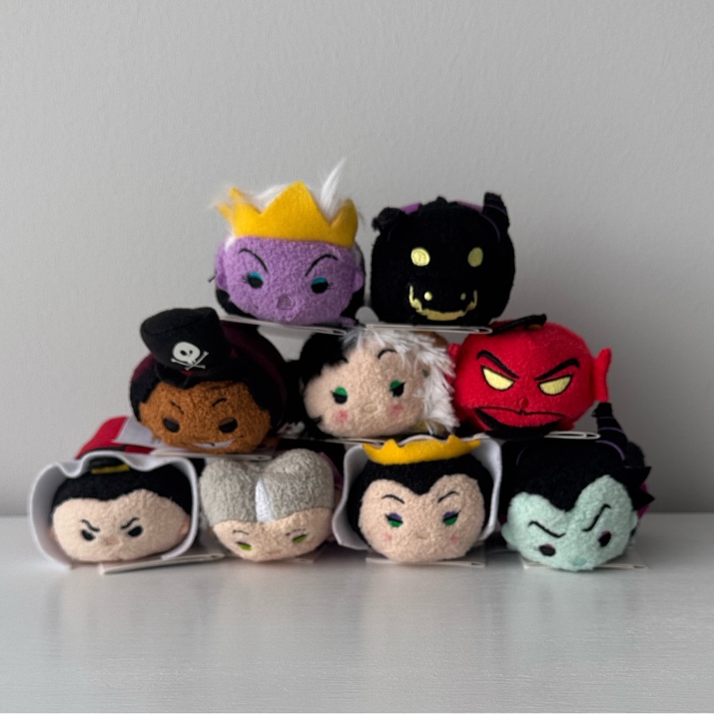 Tsum Tsum Plush - Villains Set of 9